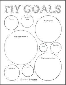 Smart Simple Goal Setting Worksheet for Teachers