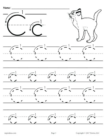 28 letter c worksheets for young learners kittybabylovecom