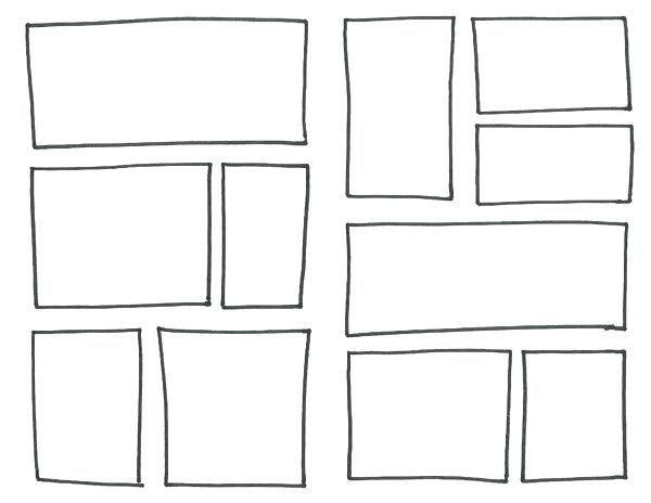 Printable Blank Comic Strip Template For Kids