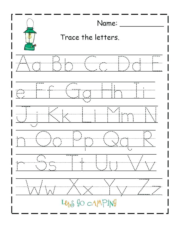 42 Educative Letter Tracing Worksheets Kitty Baby Love