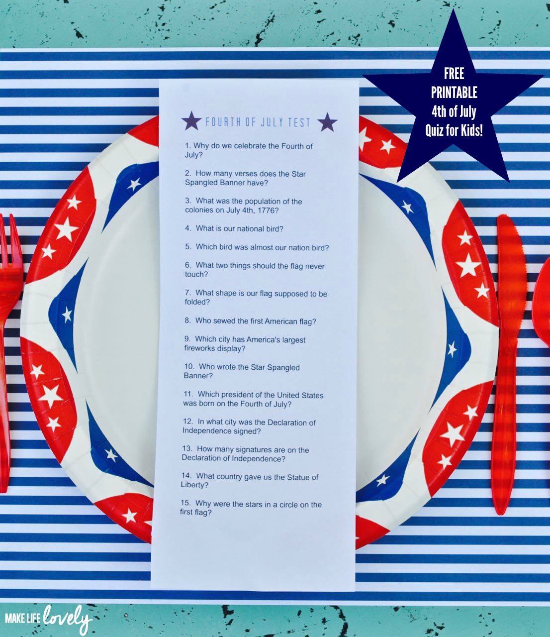 18 Informative 4th of July Trivia Kitty Baby Love