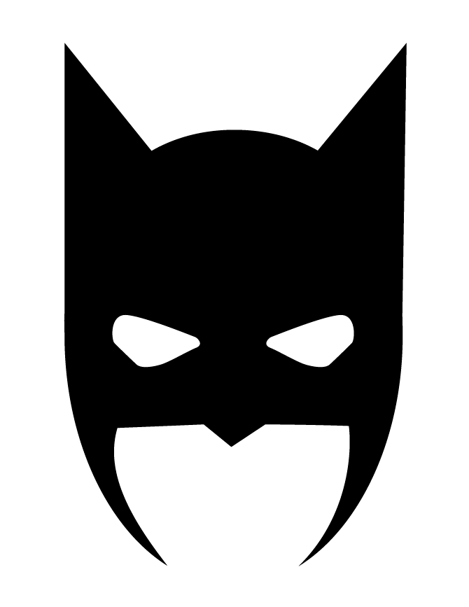 Batman Mask Template Carinewbi