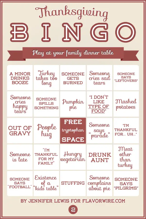 32 Excellent Thanksgiving Bingo photo relating to Printable Thanksgiving Games referred to as 32 Excellent Thanksgiving Bingo
