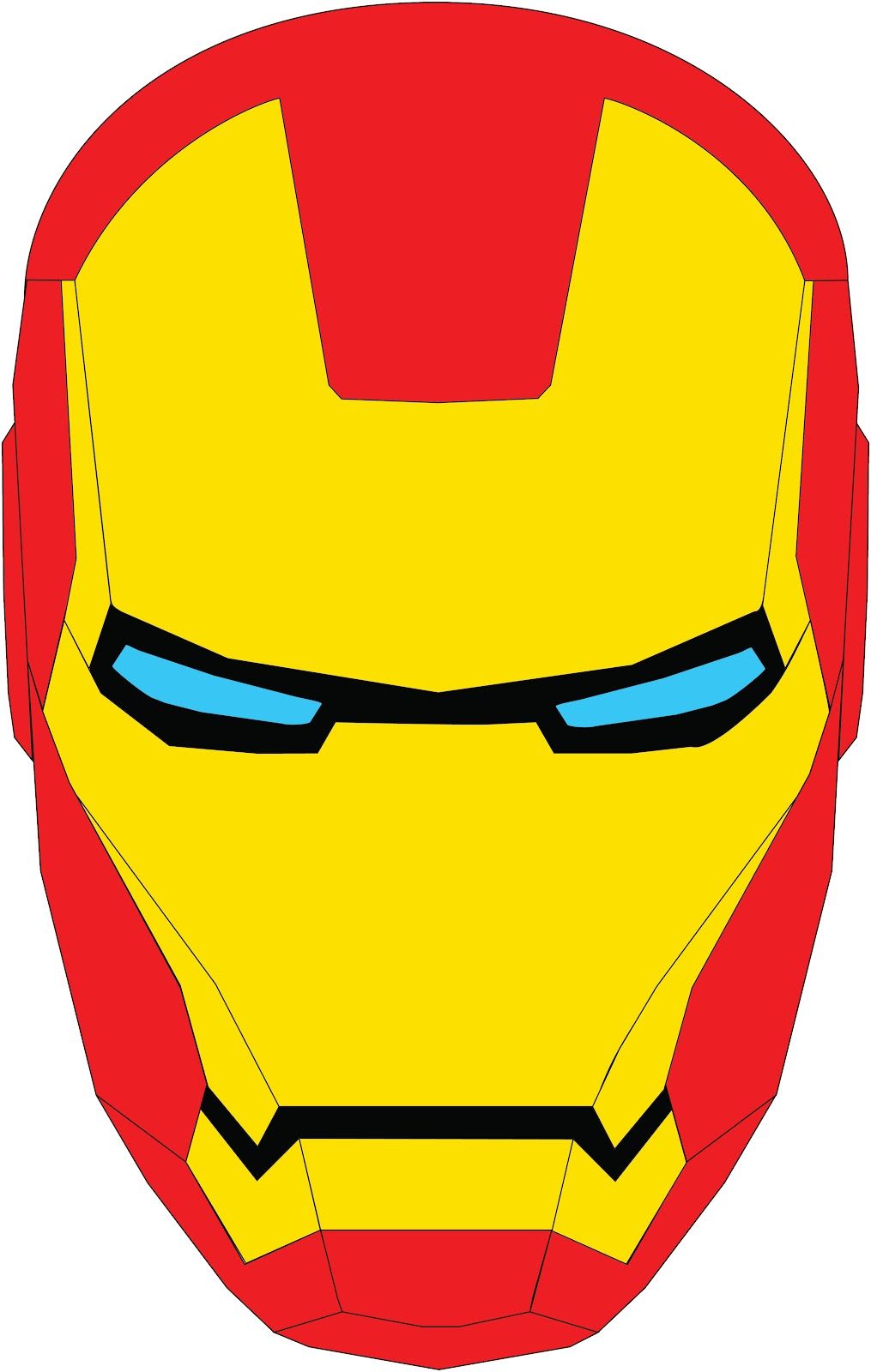 Download 7 Sleek Iron Man Mask Templates Kittybabylove Com PSD Mockup Templates