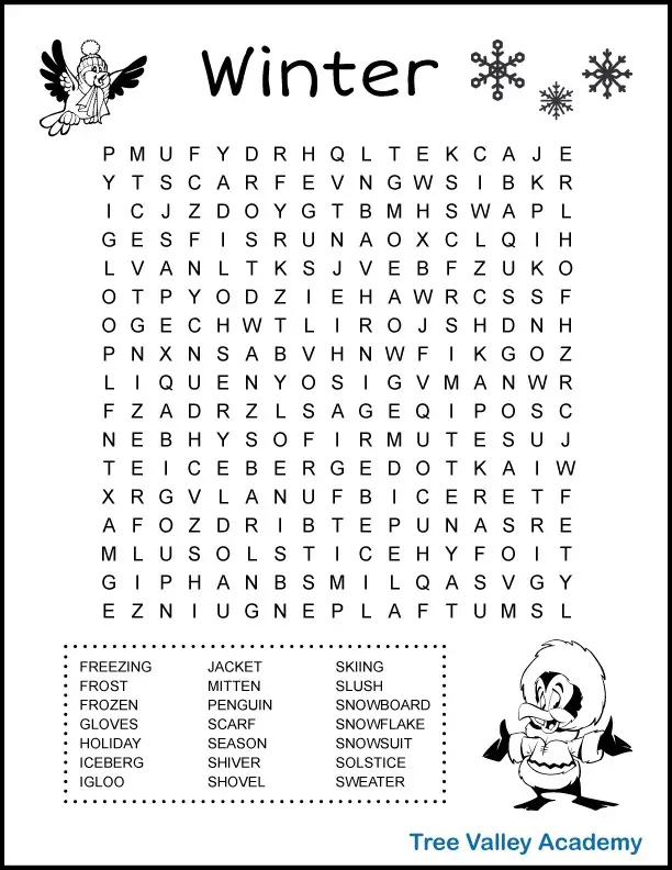 20 Thrilling 5th Grade Word Searches | KittyBabyLove.com